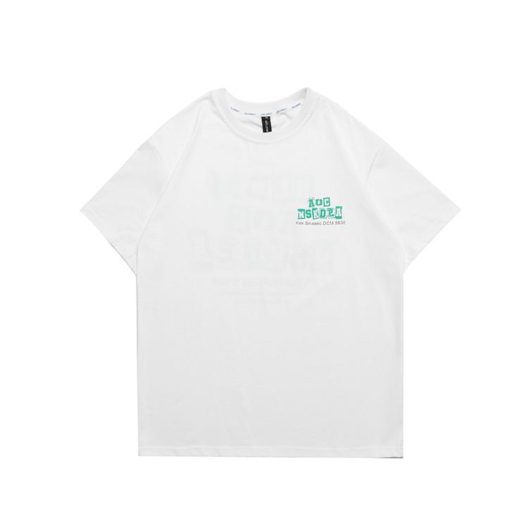 Men T Shirt Summer Casual Tops Men's Clothes Summer Wear Vintage Men's round Neck Short Sleeve Casual Loose Letter Printed T-shirt