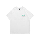 Men T Shirt Summer Casual Tops Men's Clothes Summer Wear Vintage Men's round Neck Short Sleeve Casual Loose Letter Printed T-shirt