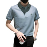 Men Short Sleeve Polo Shirt for Summer T-Shirt