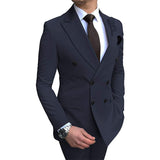 Double Brewed Seersucker Suit Suit Men's Slim Dress