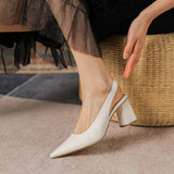 Nude Wide Fit Block Heels