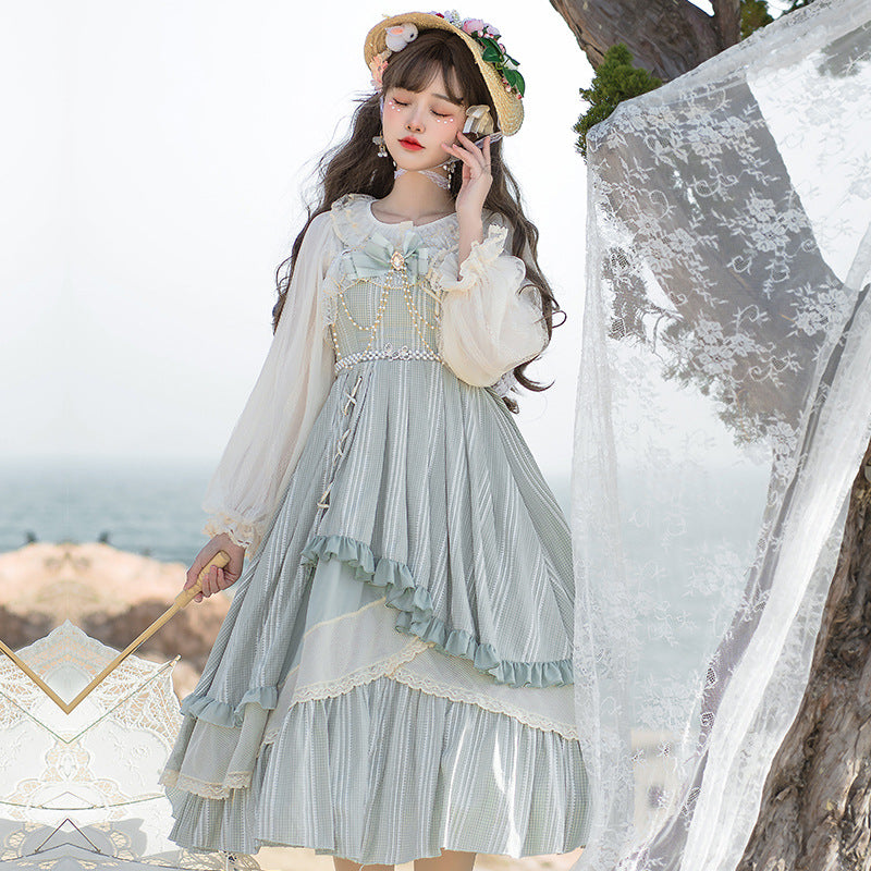 Gothic Lolita Harajuku Style Clothing Daily Light Lolita Dress SK Elegant CLA Series Lolita Small Skirt
