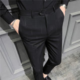 Men Trousers Business Suit Pants Casual Pants