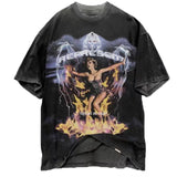 Present T Shirt Vintage Printed T-shirt for Men and Women