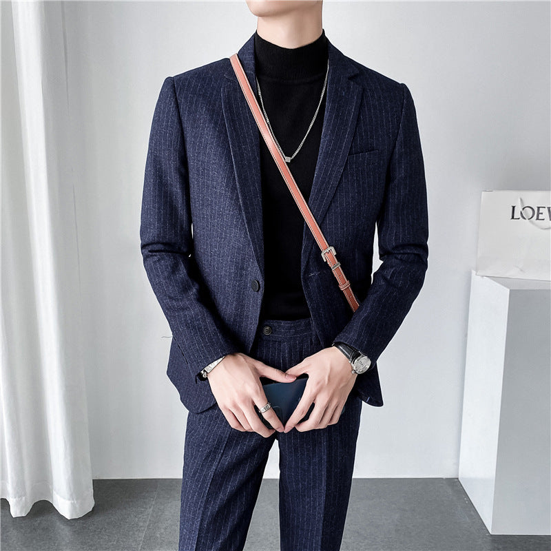Seersucker Suit Striped Suit Suit Two-Piece Suit