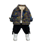 Toddler Boys Jackets Boys' Denim Jacket Spring and Autumn Children