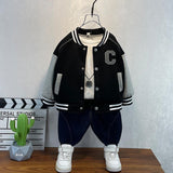 Toddler Boys Jackets Boys' Jacket Spring and Autumn Ball Uniform Jacket