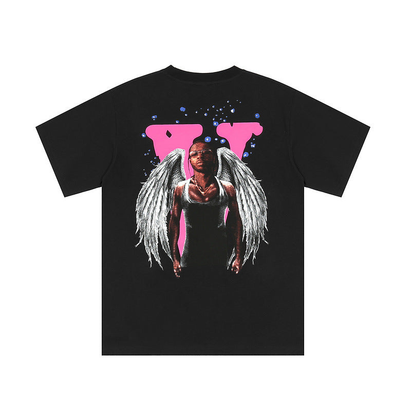 Pop Smoke Vlone King Of New York T Shirt  VLONE X POP SMOKE
