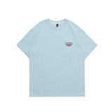 Men T Shirt Summer Casual Tops Men's Clothes Summer Wear Vintage Men's round Neck Short Sleeve Casual Loose Letter Printed T-shirt