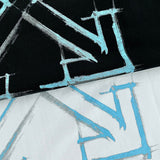Off White T Shirts Crayon Graffiti Arrow Profile Men and Women Same Type T-shirt