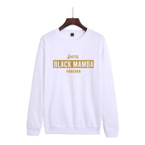In Memory of Kobe Hoodie Kobe Memorial Clothing Casual Loose Men's and Women's Fleece round Neck Sweater