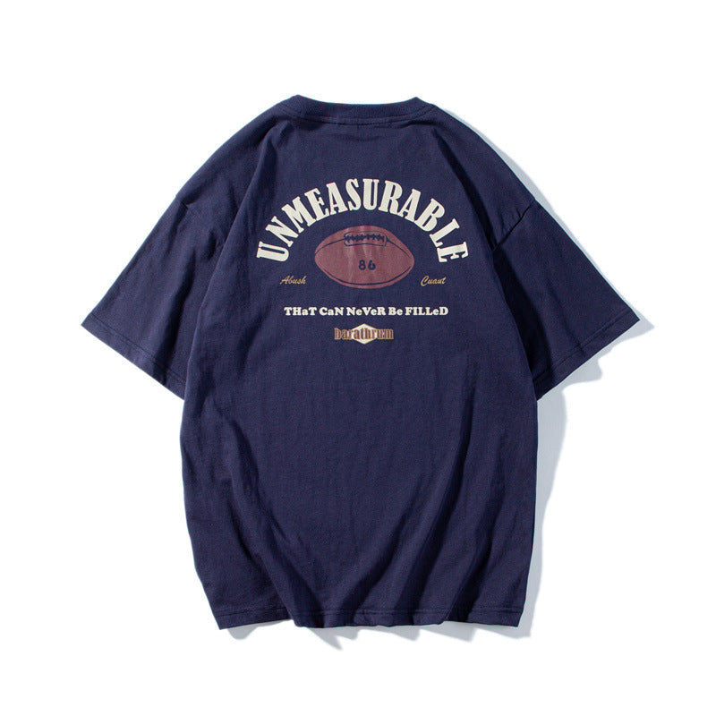 Man Summer T Shirt Letter Print