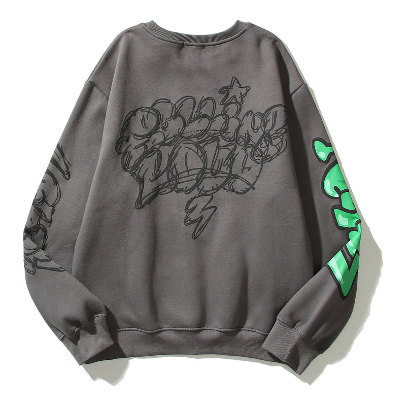 Kanye West Sunday Service Sweatshirt Fall/Winter Printed Crew Neck Sweatshirt