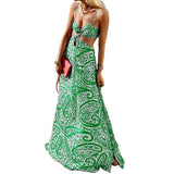 Women Bohemian Dress Women's Summer Sexy Suspender Dress