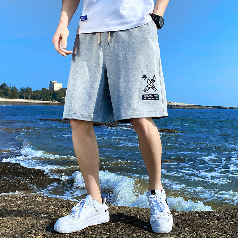Men Shorts plus Size Beach Pants Sweatpants