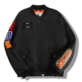 BAPE Varsity Jacket Shark Zipper Baseball Uniform Jacket Casual Jacket