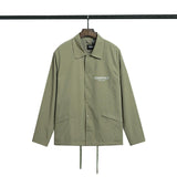 Fog Essentials Jacket Fear Of God Fog Essentials Nylon Reflective Jacket Outdoor Jacket Coat Men and Women