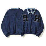 Kanye West Sunday Service Sweatshirt Retro Patchwork Sweatshirt Casual Loose Top