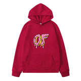 Drippy Hoodies Autumn Youth Fleece-Lined Couple Sweater