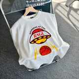 Human Made T-shirt Slub Cotton T-shirt Loose Short Sleeve Men and Women