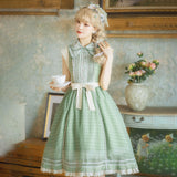 Gothic Lolita Harajuku Style Clothing Lolita Dress Summer Light Lo Pastoral Style Everyday Dress Female