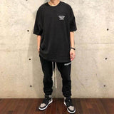 Fog Essentials Tshirts Fog Short Sleeve Fear Of God Printed High Street T-shirt Men & Women Trendy