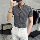 Men Shirts Short Sleeve Shirt