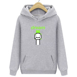Dreamwastaken Men's Novelty Hoodies Dream Merch Shirt Printed Fashion Hooded Sweatshirt Shirt