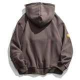 Smiley Face Hoodie Autumn and Winter Men's Hoodie Fleece Hoodie
