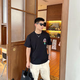 CHH Chrome Heart T Shirt Spring/Summer Printed Rhinestone round Neck Short Sleeve T-shirt for Men and Women