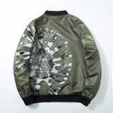 Varsity Jacket Stand Collar Student Baseball Uniform