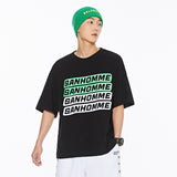 Man Summer T Shirt Letter Print