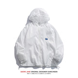 Men Sun Protection Dressing Loose Hooded Sun-Proof Top Baby Boy and Girl Summer Thin Coat Top