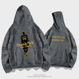 In Memory of Kobe Hoodie Back Memorial Kobe Hooded Sweater Sports Loose