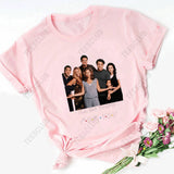 Friends Joey T Shirt Friends TV Show T Shirt Pink T-shirt