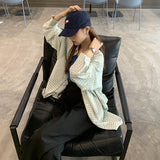 Beth Dutton Outfits Retro Plaid Long Sleeve Shirt Women's Loose Casual Shirt Coat