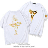 In Memory of Kobe T Shirt Short-Sleeved T-shirt Summer Basketball