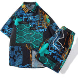 Men's Shirts Summer Men's Loose Casual Large Size Short Sleeve Men's Clothing