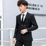 Casual Groom Attire Tuxedo Suits for Men Business Men Suit Men's Formal Dress