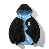 Varsity Jacket White Duck down Jacket