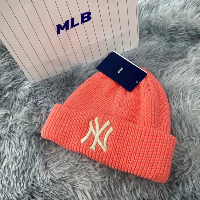 Yankee and Dogers Winter Hat Fall Winter Fashion Embroidery Fashion Wool Hat
