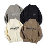 Kanye West Sunday Service Sweatshirt Autumn And Winter Zipper Drop-Shoulder Sweatshirt