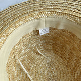 Straw Hat Curved Brim Straw Hat Female Sun Hat Sun Protection Beach Hat