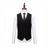 Seersucker Suit Suit Men's Three-Piece Suit