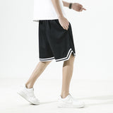 Men Shorts Sports Shorts Thin Loose Breathable Ice Silk Quick-Drying