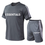 Fear Of God Fog T Shirt Essentials Casual Short Sleeve Shorts Set