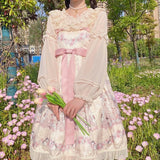 Gothic Lolita Harajuku Style Clothing Lolita Inner Chiffon Shirt Thin Slightly Transparent