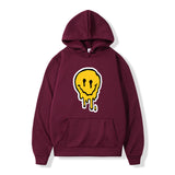 Drippy Hoodies Smiley Face Drew Biber Same Style Sweatershirt