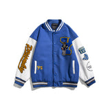 Letterman Jacket Outfit Senior Jackets Varsity Baseball Coat Men's Spring and Autumn Casual Jacket