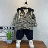 Toddler Boys Jackets Boy Hooded Coat Spring and Autumn Clothing